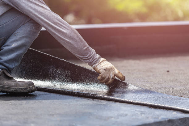 Professional Exterior Waterproofing technician working in Latonia, KY